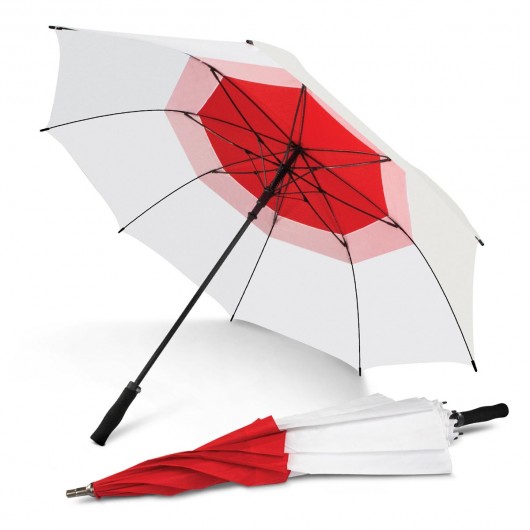Peros Typhoon Umbrellas Red Top White